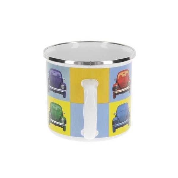 VW BEETLE ÉMAIL TASSE EN COFFRET de - MULTICOLOR |  | Tasse & Mug