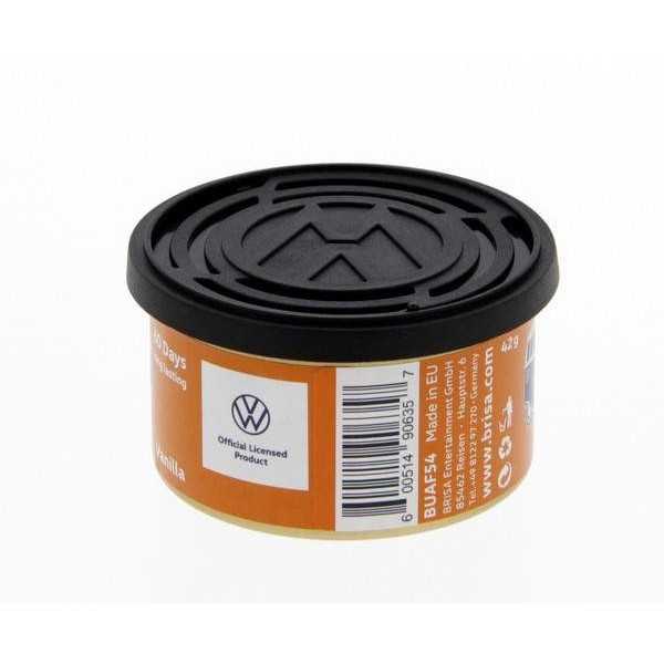 VW T1 BUS DÃ‰SODORISANT dans une boÃ®te - Vanille / ORANGE (D)