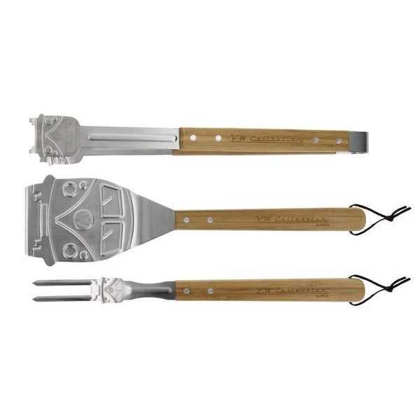 VW T1 BUS BBQ UTENSIL SET AVEC HOUSSE DE TRANSPORT |  | Extérieur e...