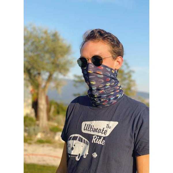 VW T1 BUS MULTIFONCTIONNEL HEADWEAR - PARADE / BLEU |  | Accessoire...