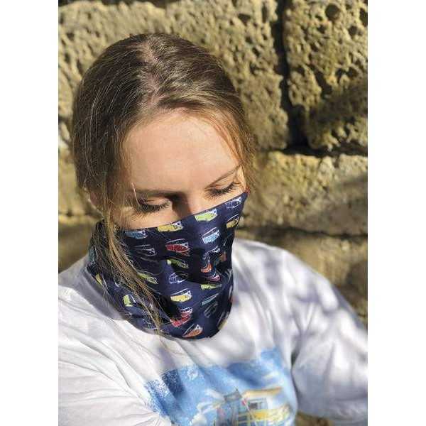 VW T1 BUS MULTIFONCTIONNEL HEADWEAR - PARADE / BLEU |  | Accessoire...