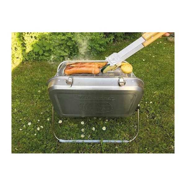VW T1 BUS PORTABLE BBQ GRILL - INOX |  | Meuble Volkswagen