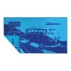 VW T1 BUS SERVIETTE DE PLAGE - ROUTE 1 / BLEU