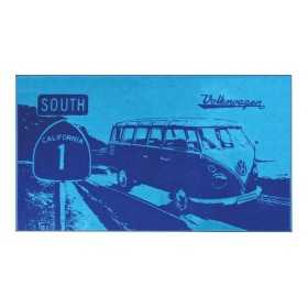 VW T1 BUS SERVIETTE DE PLAGE - ROUTE 1 / BLEU |  | Extérieur et voyage