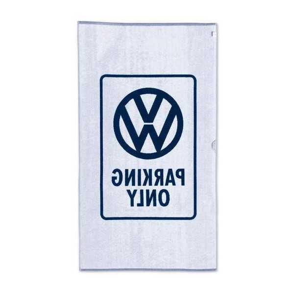 VW SERVIETTE - PARKING SEULEMENT / BLEU