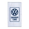 VW SERVIETTE - PARKING SEULEMENT / BLEU