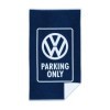 VW SERVIETTE - PARKING SEULEMENT / BLEU |  | Extérieur et voyage