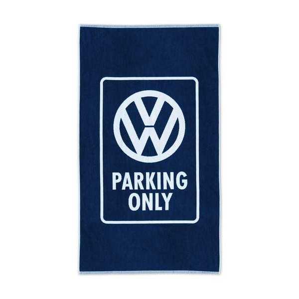 VW SERVIETTE - PARKING SEULEMENT / BLEU |  | Extérieur et voyage