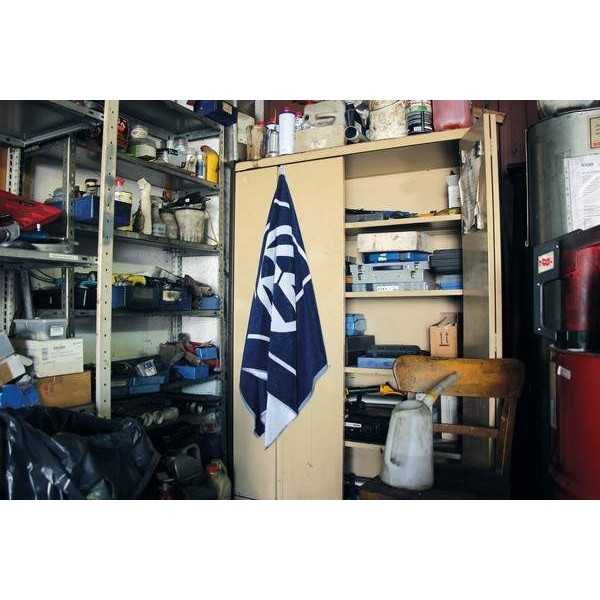 VW SERVIETTE - PARKING SEULEMENT / BLEU |  | Extérieur et voyage