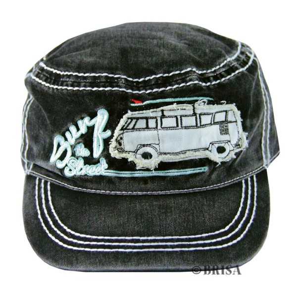VW T1 BUS MILITARY CAP - SURF / BLACK