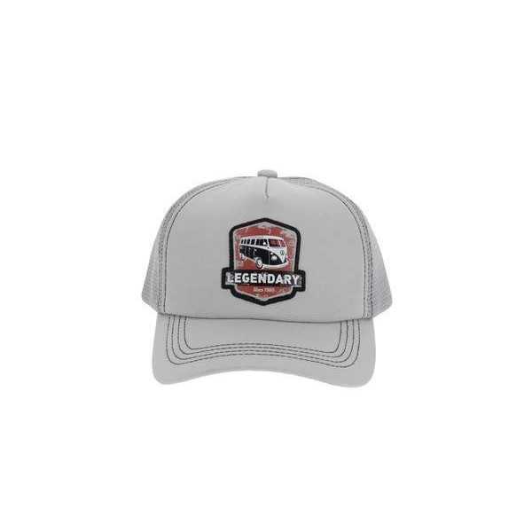 VW T1 BUS CAP TRUCKER - LEGENDE / GRIS |  | Accessoires de mode