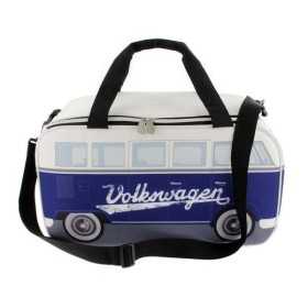 VW T1 BUS COOLER BAG (25 litres) - blanc / bleu