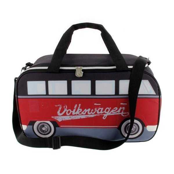VW T1 BUS COOLER BAG (25 litres) - RED / BLACK