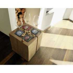 VW T1 BUS DESSOUS 4 PC SET PAPIER MANCHE - VINTAGE LOGO / 4 COULEUR...