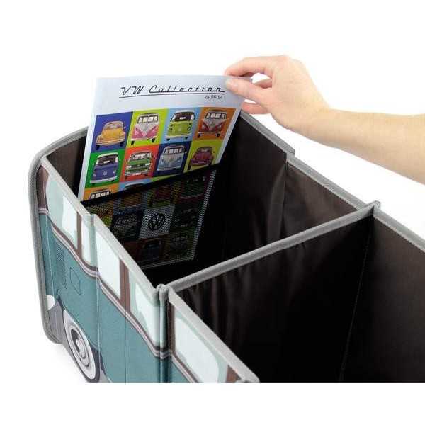 VW T1 BUS RANGEMENT PLIABLE - Petrol / BROWN |  | Décoration