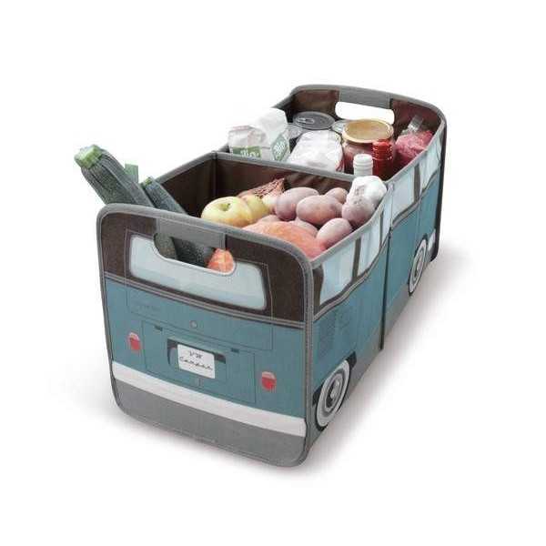 VW T1 BUS RANGEMENT PLIABLE - Petrol / BROWN |  | Décoration