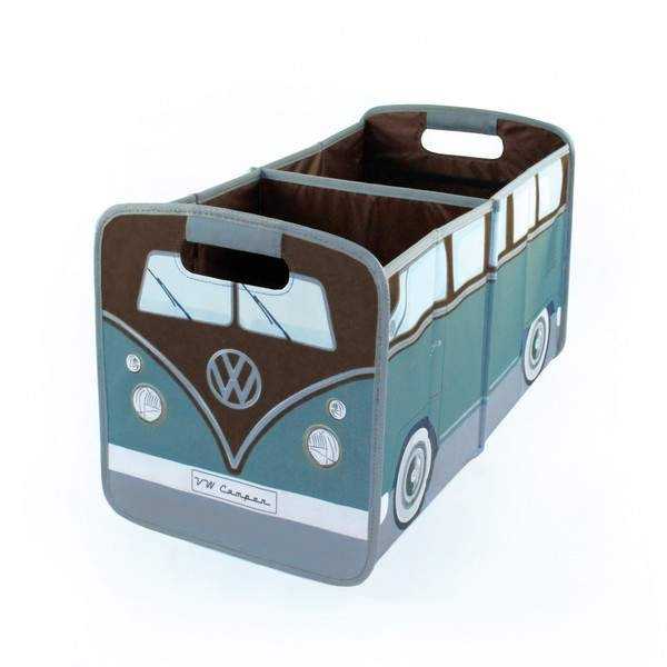 VW T1 BUS RANGEMENT PLIABLE - Petrol / BROWN |  | Décoration