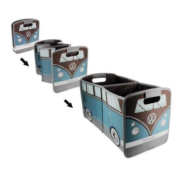 VW T1 BUS RANGEMENT PLIABLE - Petrol / BROWN |  | Décoration