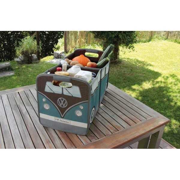 VW T1 BUS RANGEMENT PLIABLE - Petrol / BROWN |  | Décoration