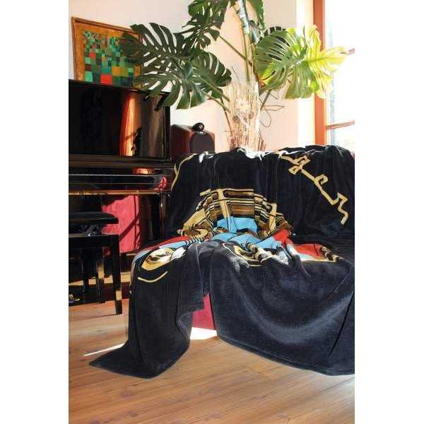 VW T1 BUS POLAIRE Blanket - SAMBA & BEETLE |  | Accessoires de mode