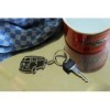 VW T1 BUS ENAMEL KEY RING sous blister - SILHOUETTE / BLACK (D)