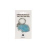 VW T1 BUS ENAMEL KEY RING sous blister - SILHOUETTE / TURQUOISE (D)...