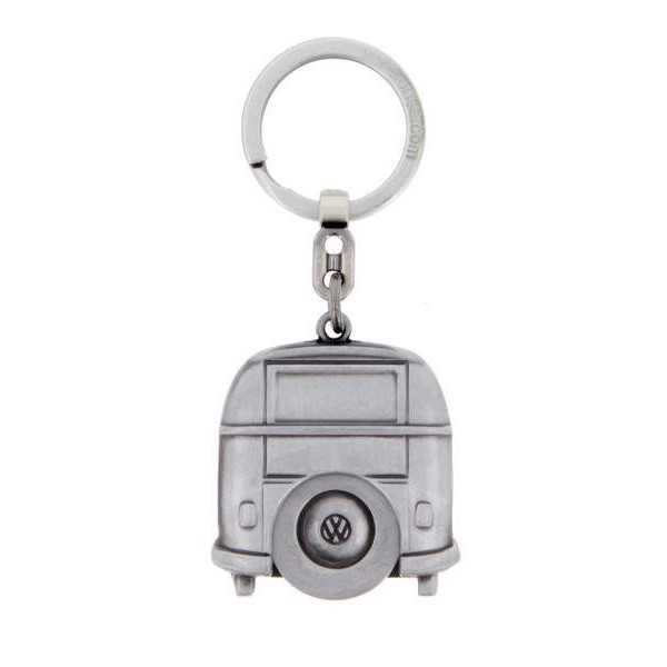 VW T1 BUS CLÃ‰S DÃ‰HOUSSABLE COIN EN COFFRET - ARGENT VINTAGE