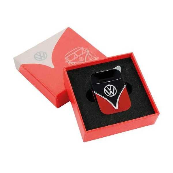 VW T1 BUS EN LÉGER COFFRET - NOIR / ROUGE |  | Décoration