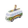 VW T1 BUS BANK ARGENT (Ã©chelle 01h18) SURF CONSEIL EN COFFRET - LA PAIX