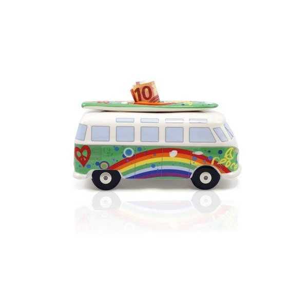 VW T1 BUS BANK ARGENT (échelle 01h18) SURF CONSEIL EN COFFRET - LA ...