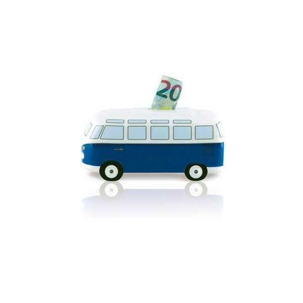VW T1 BUS BANK ARGENT CERAMIQUE (SCALE 01h22) EN COFFRET - CLASSIC ...