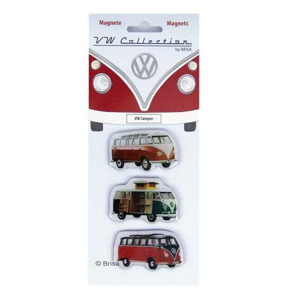 VW T1 BUS MAGNET 3PC-SET IN blisters - CAMPER