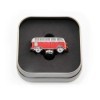 VW T1 BUS 3D MINI MODÈLE EN CADEAU AIMANT TIN - ROUGE |  | Décoration