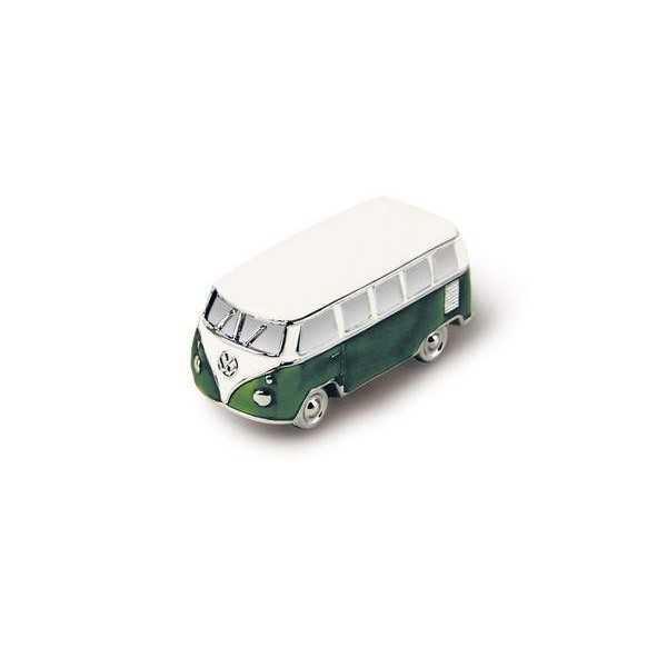 VW T1 BUS 3D MINI MODÈLE MAGNET EN CADEAU TIN - VERT |  | Décoration