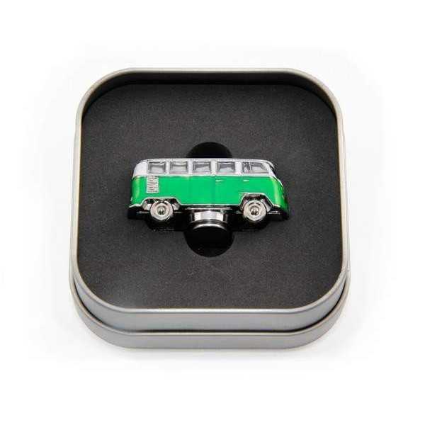 VW T1 BUS 3D MINI MODÈLE MAGNET EN CADEAU TIN - VERT |  | Décoration