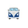 VW T1 BUS RUBBER MAGNET - FRONT / BLEU