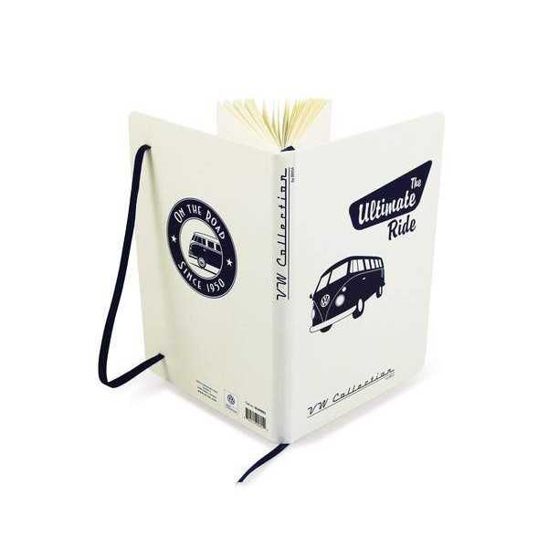 VW T1 BUS NOTEBOOK PAPIER, A5 FORMAT, DOUBLÉ - LA PROMENADE ULTIMAT...