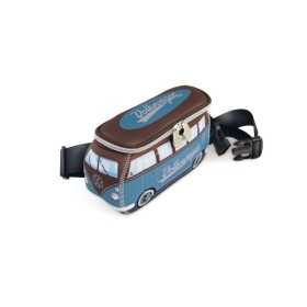 VW T1 BUS 3D NÃ©oprÃ¨ne HIP BAG - Petrol / BROWN