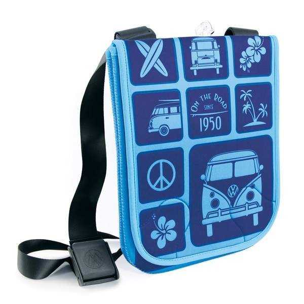 VW T1 BUS NÃ©oprÃ¨ne SAC PETITS TABLETTES PC - SURF / BLEU