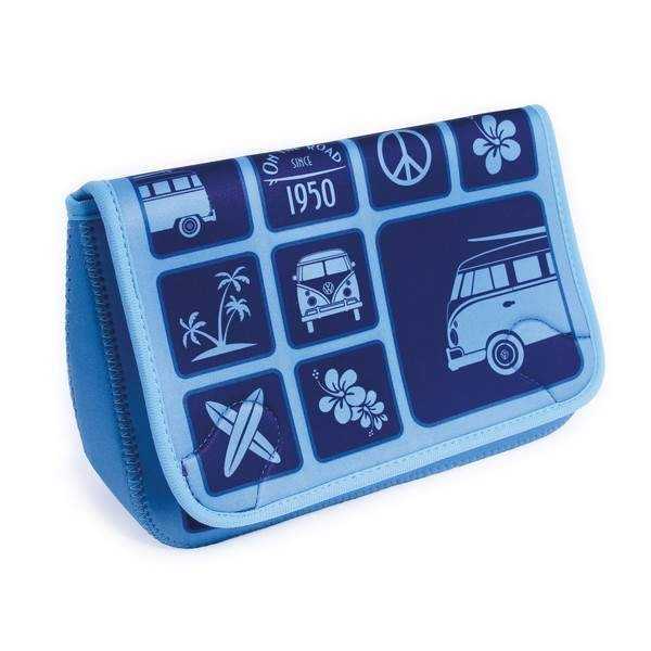 VW T1 BUS NEOPRENE Sac de toilette - SURF / BLEU |  | Sac & Portefe...