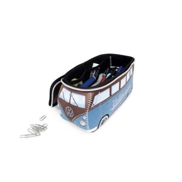 VW T1 BUS 3D Néoprène PETIT UNIVERSAL SAC - Petrol / BROWN |  | Sac...