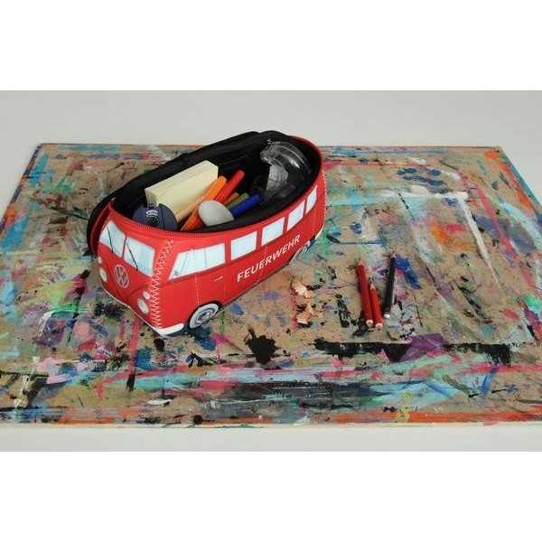 VW T1 BUS 3D Néoprène PETIT SAC UNIVERSAL - MOTEUR FEUERWEHR / FEU ...