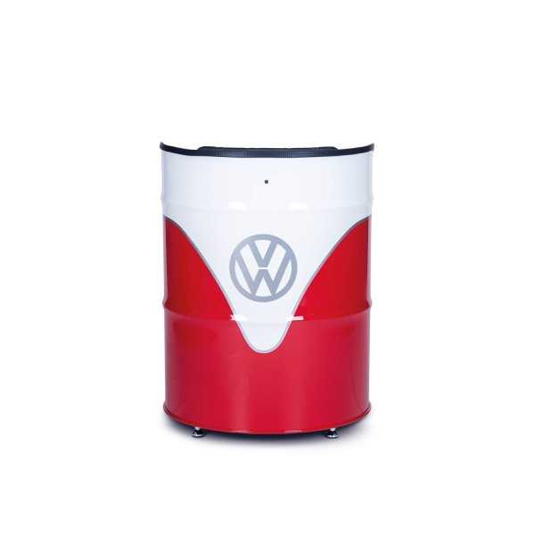 VW T1 BUS CHAISE HUILE DRUM (208L) - BLANC / ROUGE