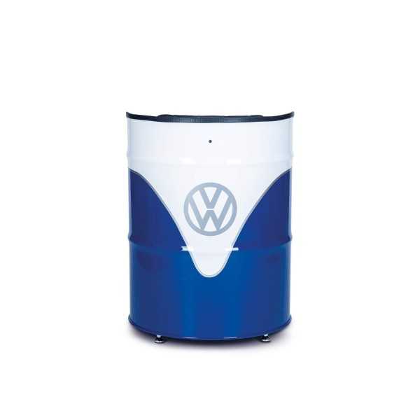 VW T1 BUS CHAISE HUILE DRUM (208L) - BLANC / BLEU
