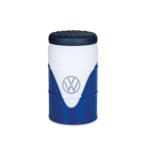 VW T1 BUS SELLES HUILE DRUM (60L) - BLANC / BLEU |  | Meuble Volksw...
