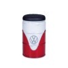 VW T1 BUS SELLES HUILE DRUM (60L) VINTAGE LOOK - BLANC / ROUGE |  |...