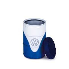 VW T1 BUS SELLES HUILE DRUM (60L) AVEC RANGEMENT VINTAGE LOOK - BLA...
