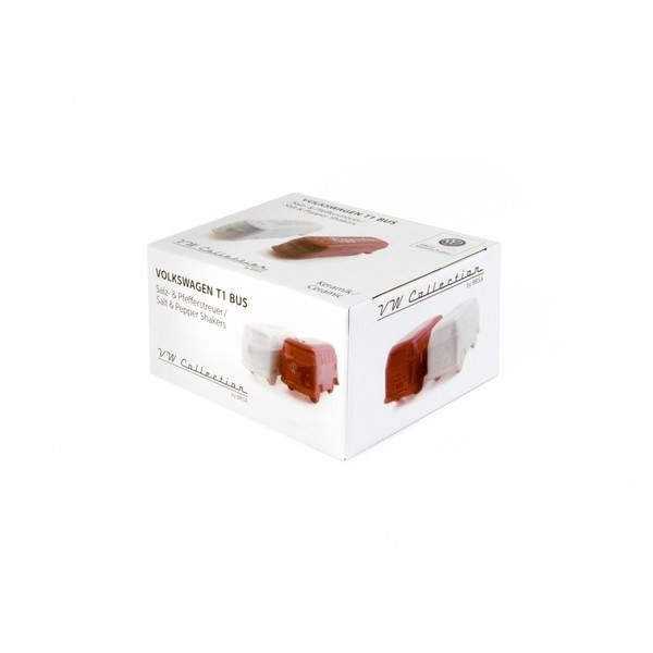 VW T1 BUS 3D SEL et poivrières EN COFFRET - BLANC / ROUGE |  | Déco...