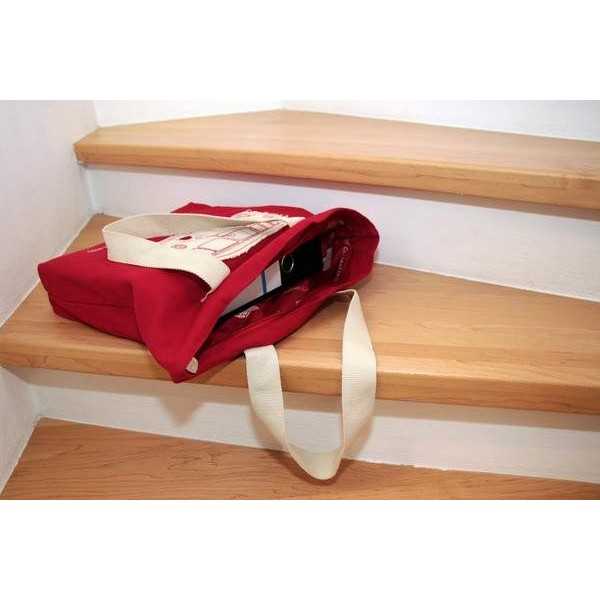 VW T1 BUS TOILE Sac Shopper - RED |  | Sac & Portefeuilles