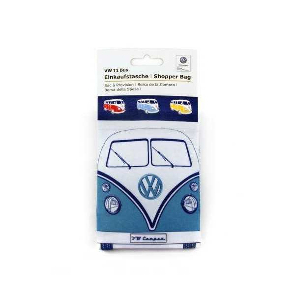 VW T1 BUS sac à provisions pliable, POLYESTER - PARADE / BLEU (D) |...